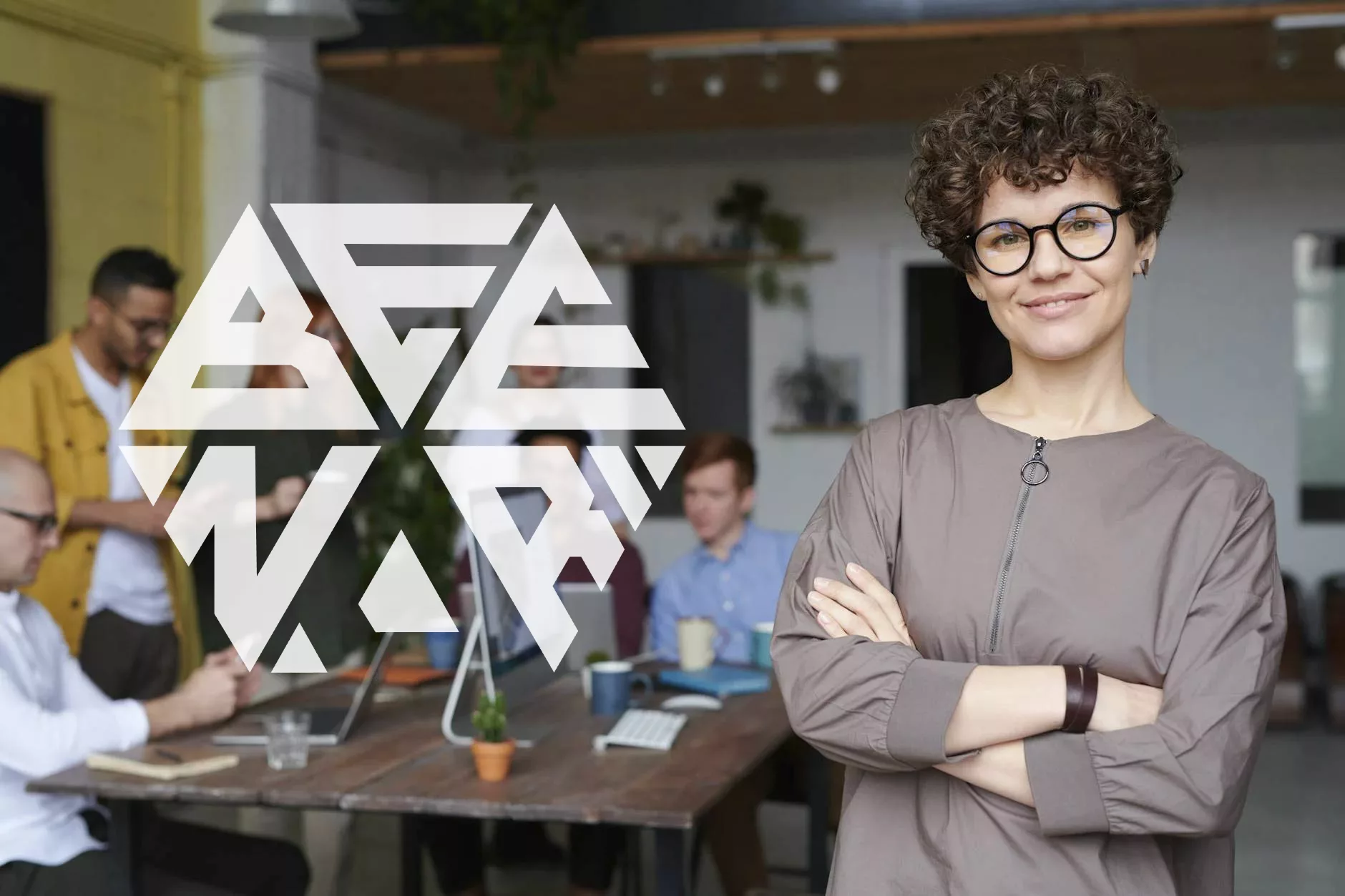 Consultants IT travaillant avec un client